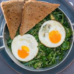 Salut Bar And Grill Brunch Fit Eggs