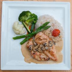 Salut Bar And Grill Chicken On Grill