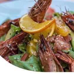Salut Bar And Grill King Prawns Salad