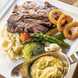 Salut Bar And Grill T Bone Steak