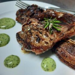 Costas Koloni Tavern Pork Chop